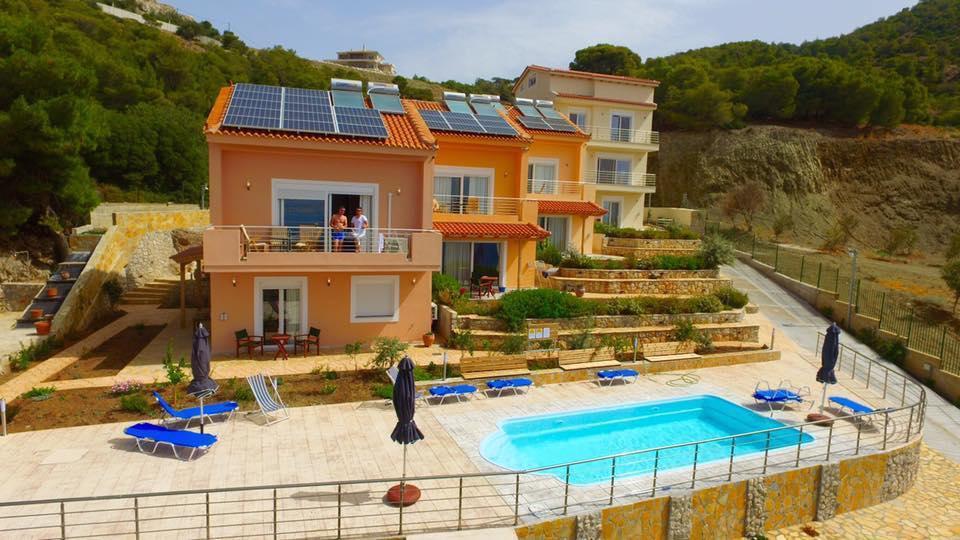 Aegean View Villa Loutráki Exterior foto