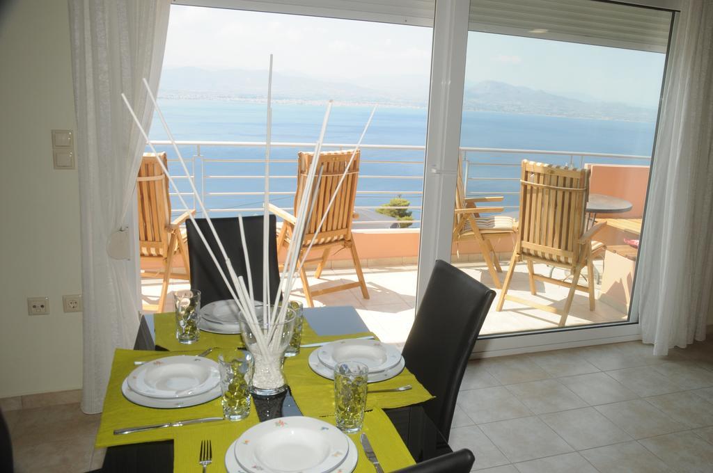 Aegean View Villa Loutráki Exterior foto